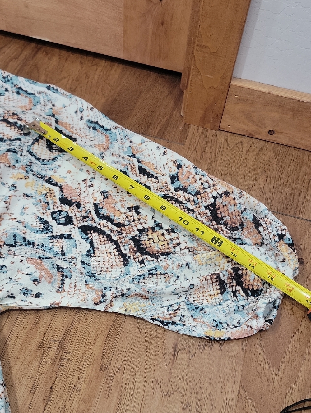Lascana Pastel Reptile Print Maxi Dresss - Picture 13 of 16